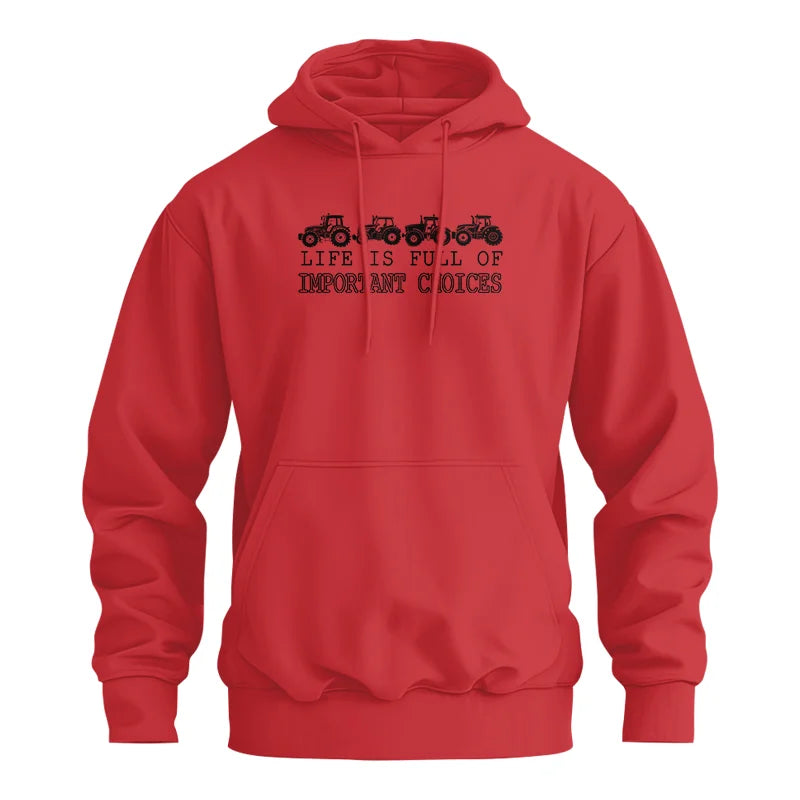 Image of Life Is Full Of Important Choices 9 - Unisex Heavy Blend™ Hooded Sweatshirt