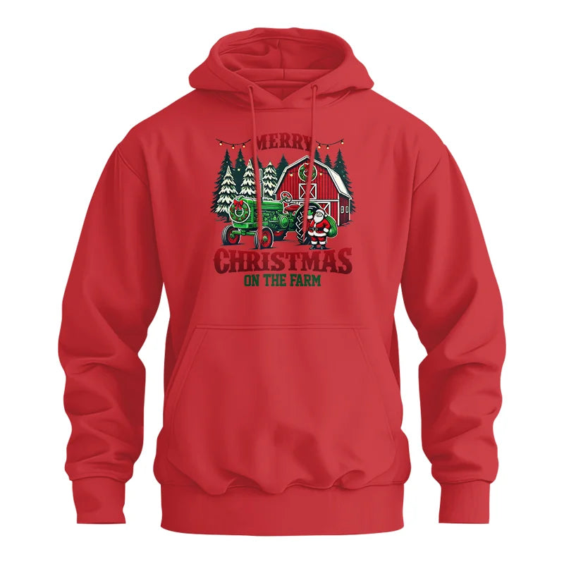 Image of Merry Christmas On The Farm 3 - Unisex Heavy Blend™ Hooded Sweatshirt