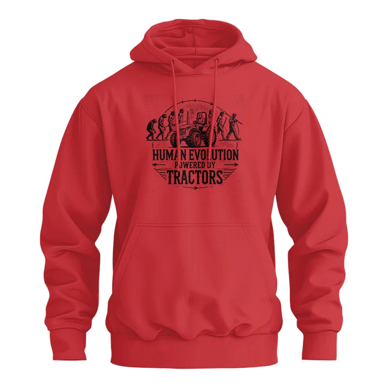 Powered Tractors - Unisex Heavy Blend™ Hooded Sweatshirt