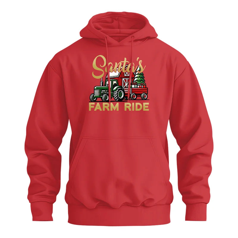 Image of Santa's Farm Ride 2 - Unisex Heavy Blend™ Hooded Sweatshirt