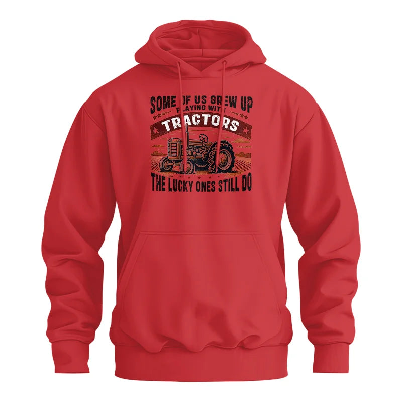 Image of Some Of Us Grew Up Playing With Tractors 2 - Unisex Heavy Blend™ Hooded Sweatshirt