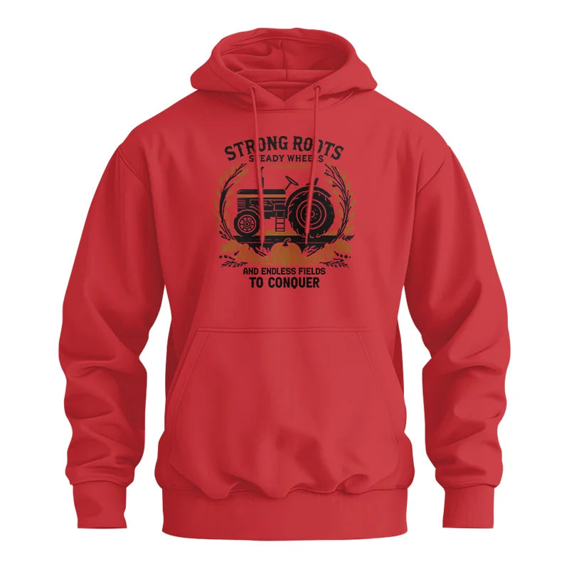 Image of Thanksgiving Farmer Endless Fields To Conquer 3 - Unisex Heavy Blend™ Hooded Sweatshirt