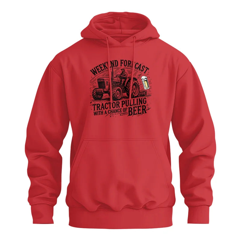 Tractor With A Chance Of Beer - Unisex Heavy Blend™ Hooded Sweatshirt