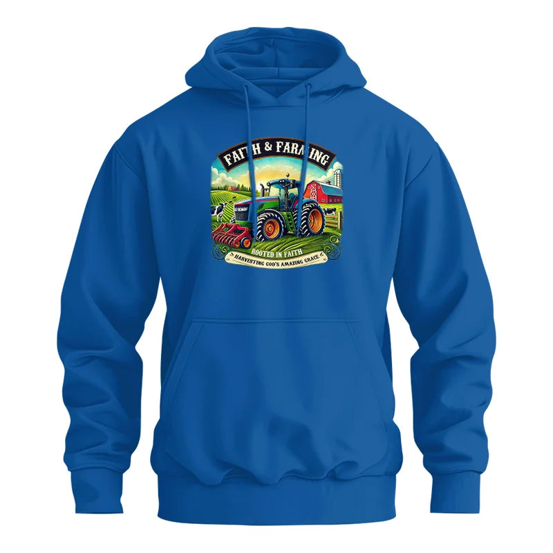 Image of Faith And Farming 2 - Unisex Heavy Blend™ Hooded Sweatshirt