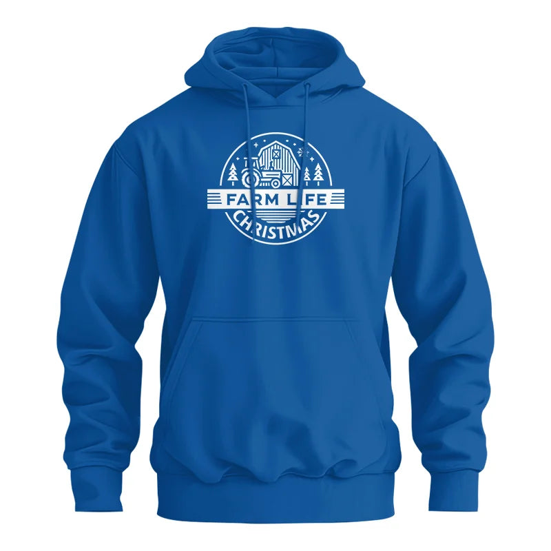 Farm Life Christmas 1 - Unisex Heavy Blend™ Hooded Sweatshirt