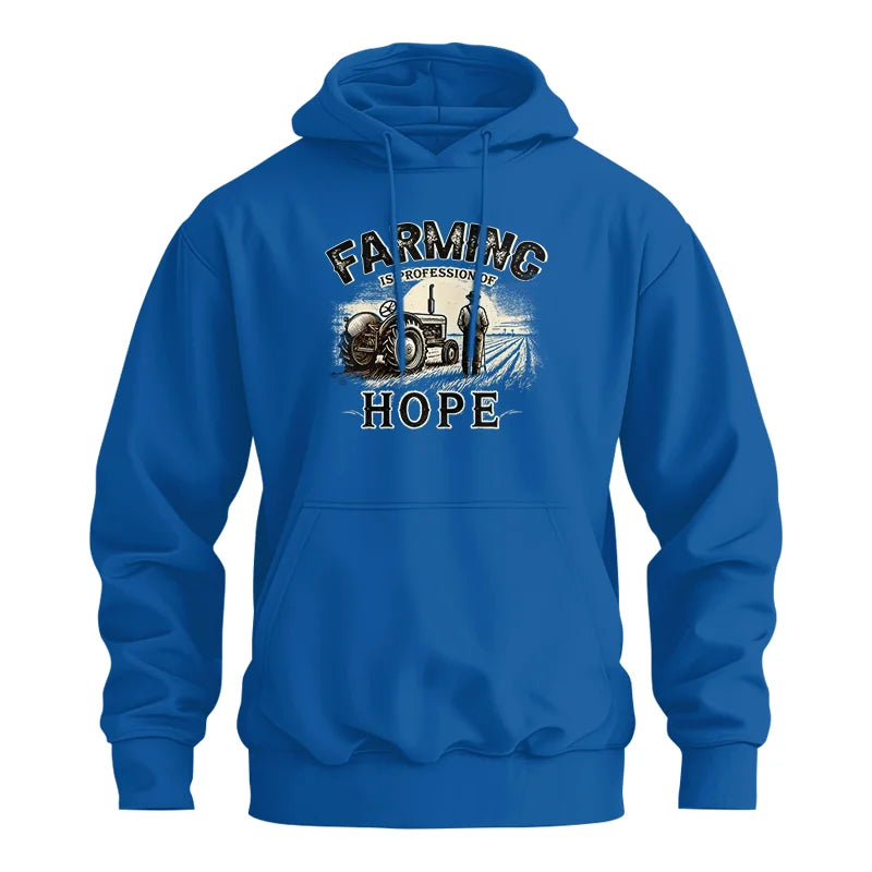 Image of Farming Is A Profession Of Hope 2 - Unisex Heavy Blend™ Hooded Sweatshirt