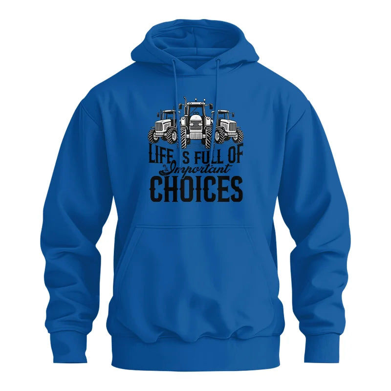 Image of Life Is Full Of Important Choices 2 - Unisex Heavy Blend™ Hooded Sweatshirt