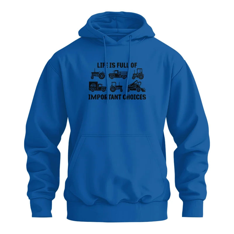 Image of Life Is Full Of Important Choices 34 - Unisex Heavy Blend™ Hooded Sweatshirt