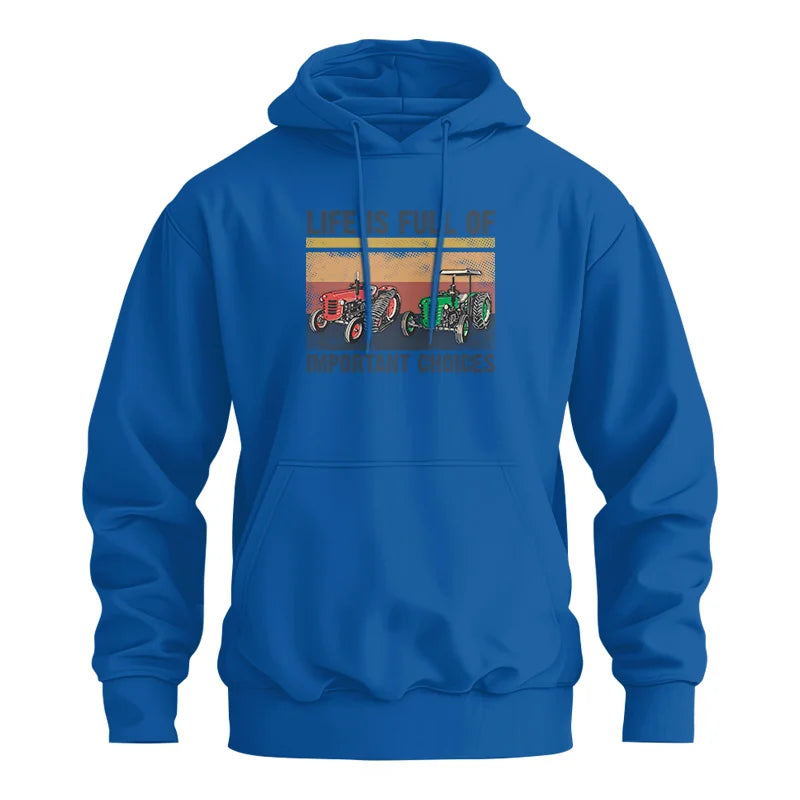 Image of Life Is Full Of Important Choices 37 - Unisex Heavy Blend™ Hooded Sweatshirt