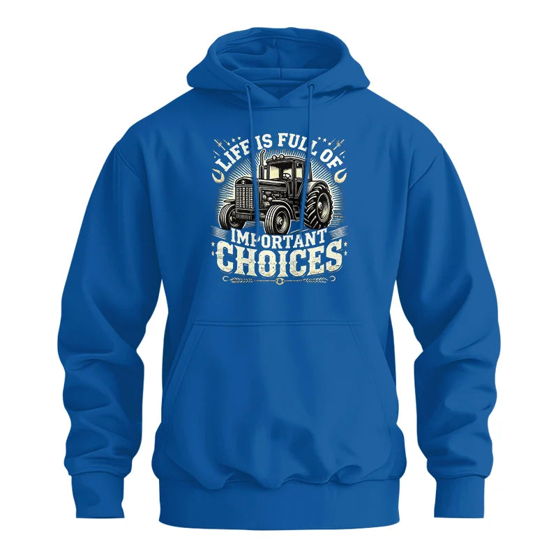 Image of Life Is Full Of Important Choices 5 - Unisex Heavy Blend™ Hooded Sweatshirt