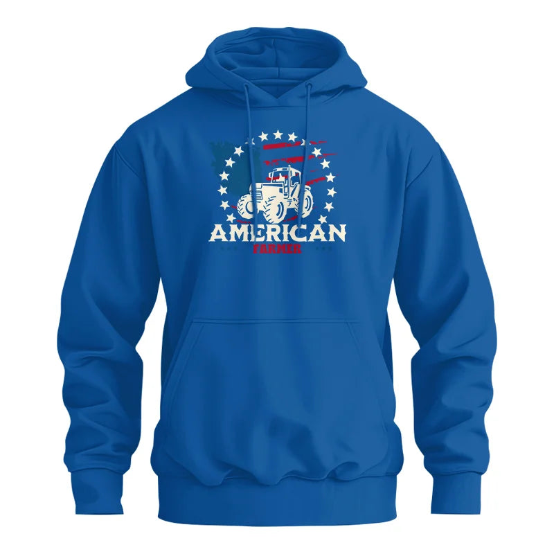 Proud To Be An American Farmer Citizen Veteran - Unisex Heavy Blend™ Hooded Sweatshirt