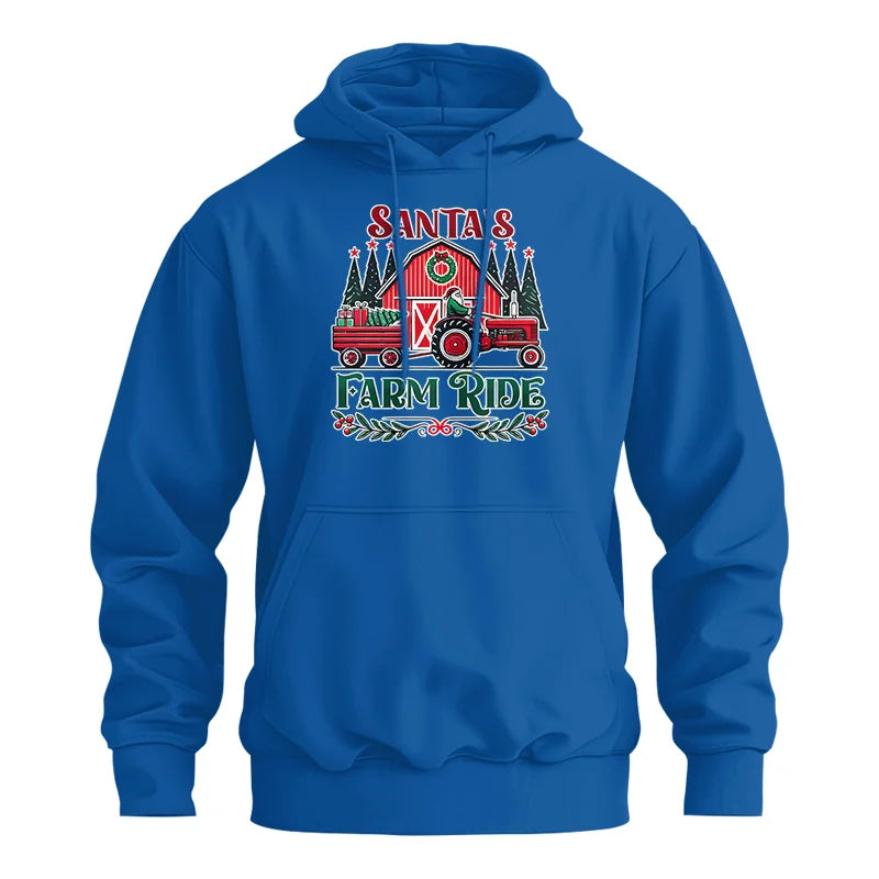 Santa's Farm Ride 1 - Unisex Heavy Blend™ Hooded Sweatshirt