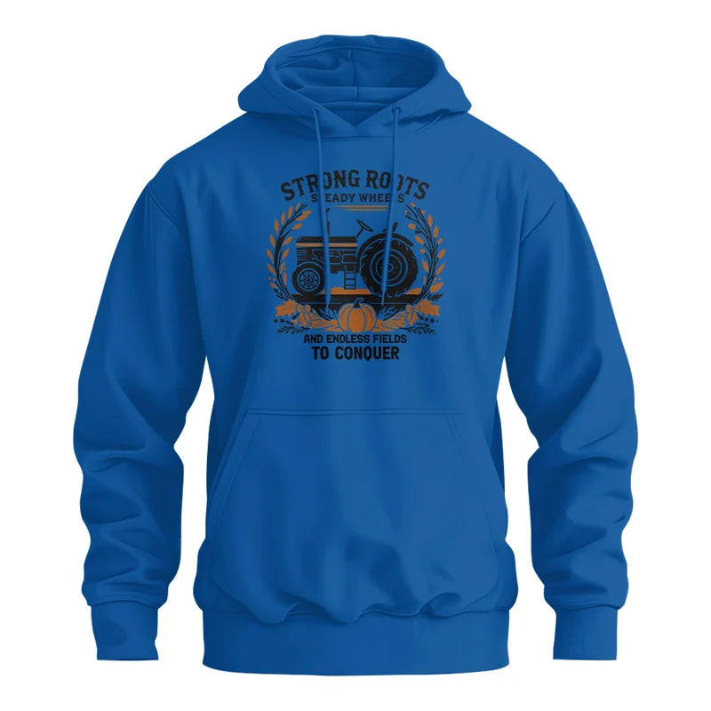 Thanksgiving Farmer Endless Fields To Conquer 3 - Unisex Heavy Blend™ Hooded Sweatshirt