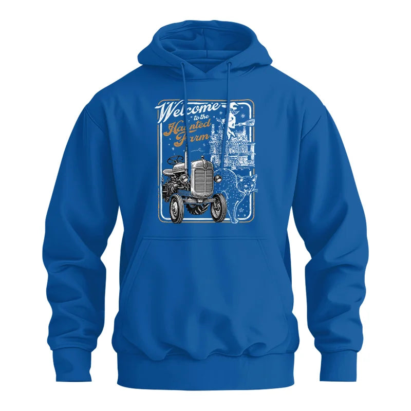 Welcome To The Haunted Farm 2 - Unisex Heavy Blend™ Hooded Sweatshirt