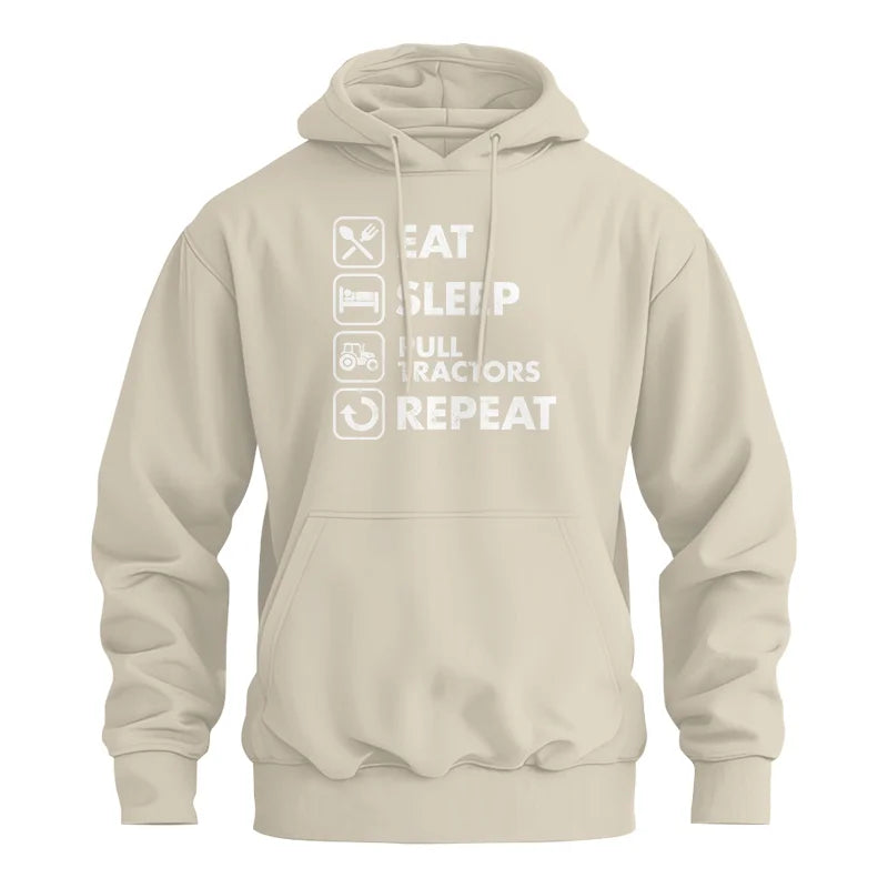 Image of Eat Sleep Pull Tractors Repeat - Unisex Heavy Blend™ Hooded Sweatshirt