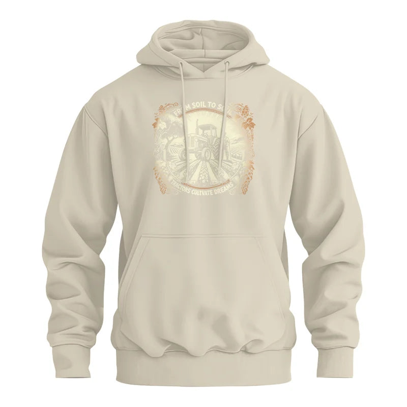 Image of From Soil To Soul_Tractors Cultivate Dreams 2 - Unisex Heavy Blend™ Hooded Sweatshirt