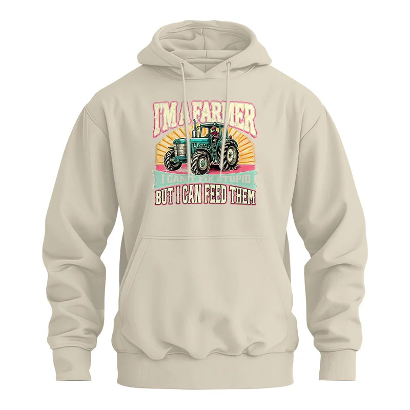 I'm A Farmer_Fix Stupid_Feed Them - Unisex Heavy Blend™ Hooded Sweatshirt