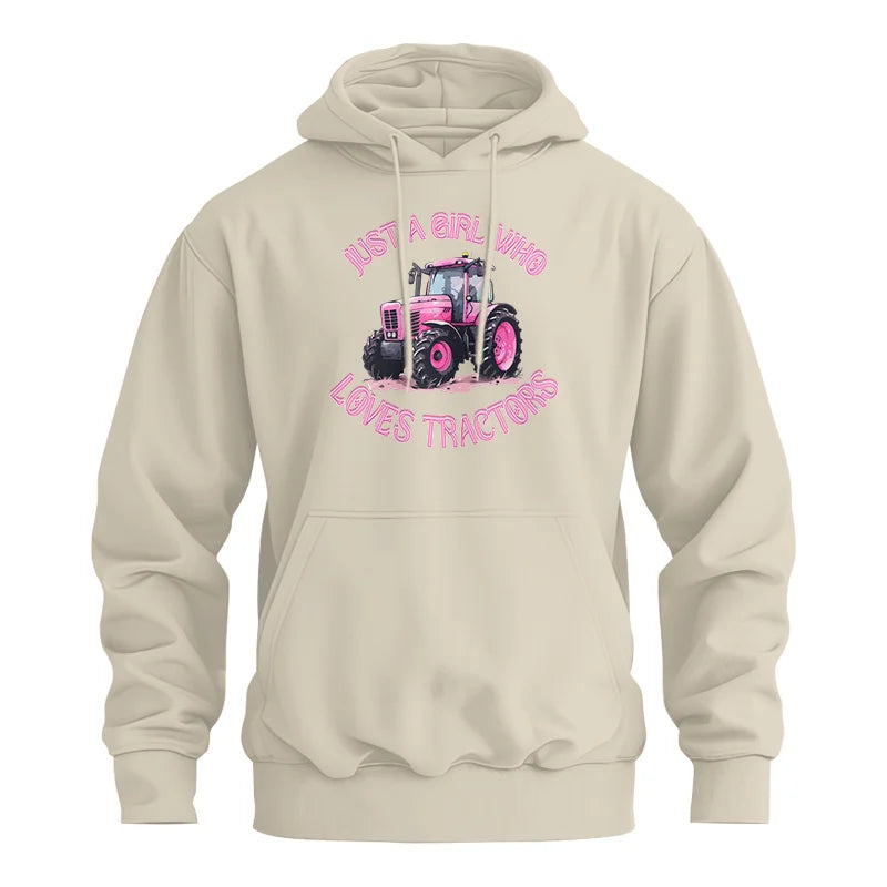 Just A Girl Who Loves Tractors 1 - Unisex Heavy Blend™ Hooded Sweatshirt