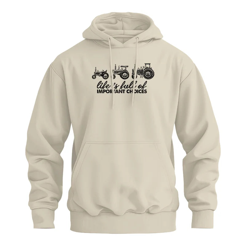 Life Is Full Of Important Choices 10 - Unisex Heavy Blend™ Hooded Sweatshirt