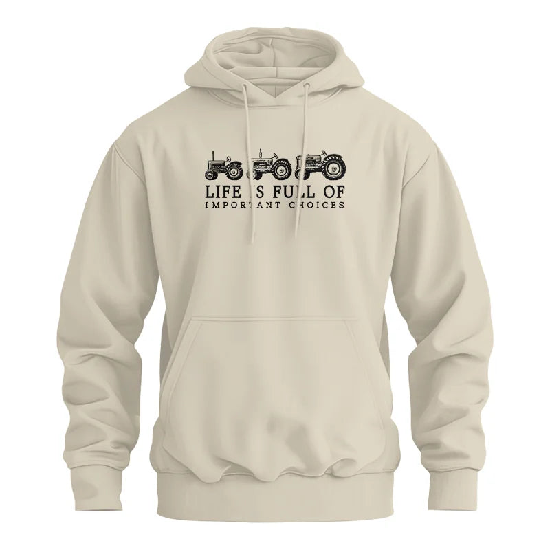 Life Is Full Of Important Choices 13 - Unisex Heavy Blend™ Hooded Sweatshirt