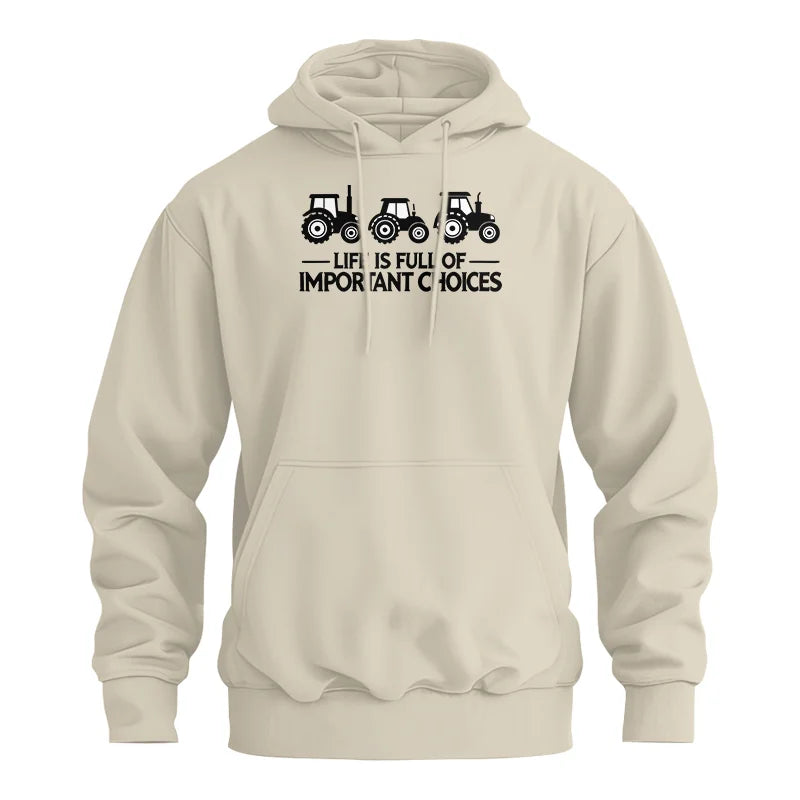 Image of Life Is Full Of Important Choices 17 - Unisex Heavy Blend™ Hooded Sweatshirt