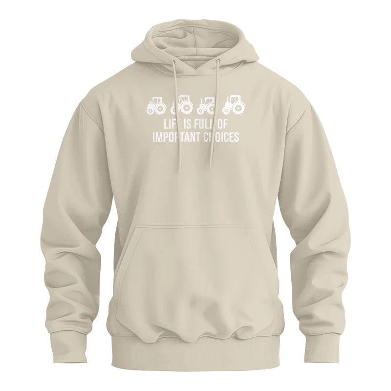 Life Is Full Of Important Choices 18 - Unisex Heavy Blend™ Hooded Sweatshirt