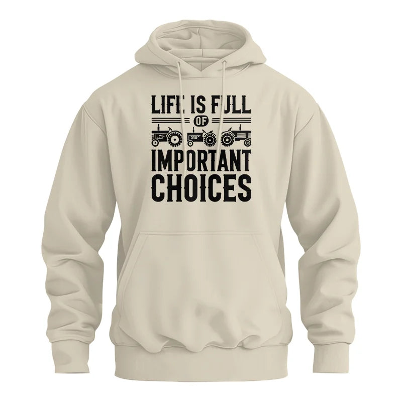 Image of Life Is Full Of Important Choices 26 - Unisex Heavy Blend™ Hooded Sweatshirt