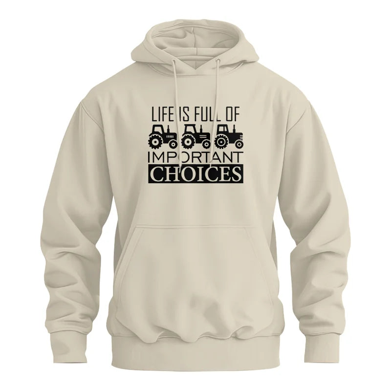 Image of Life Is Full Of Important Choices 35 - Unisex Heavy Blend™ Hooded Sweatshirt