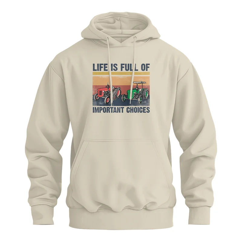 Image of Life Is Full Of Important Choices 37 - Unisex Heavy Blend™ Hooded Sweatshirt