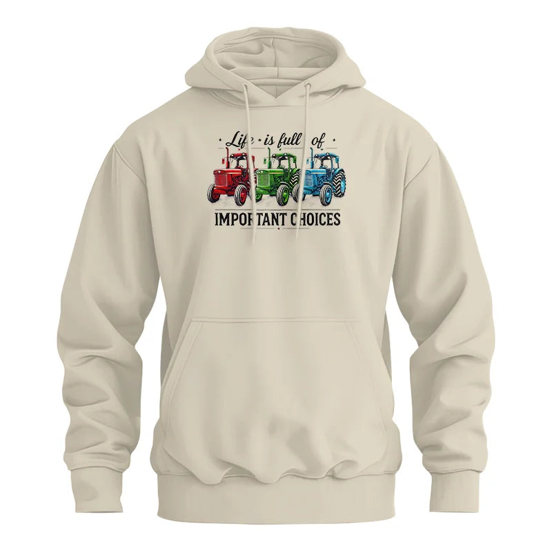 Image of Life Is Full Of Important Choices 6 - Unisex Heavy Blend™ Hooded Sweatshirt