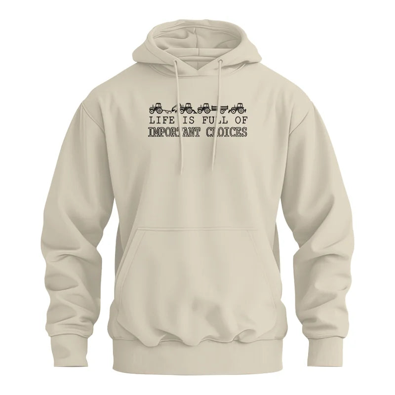 Life Is Full Of Important Choices 8 - Unisex Heavy Blend™ Hooded Sweatshirt