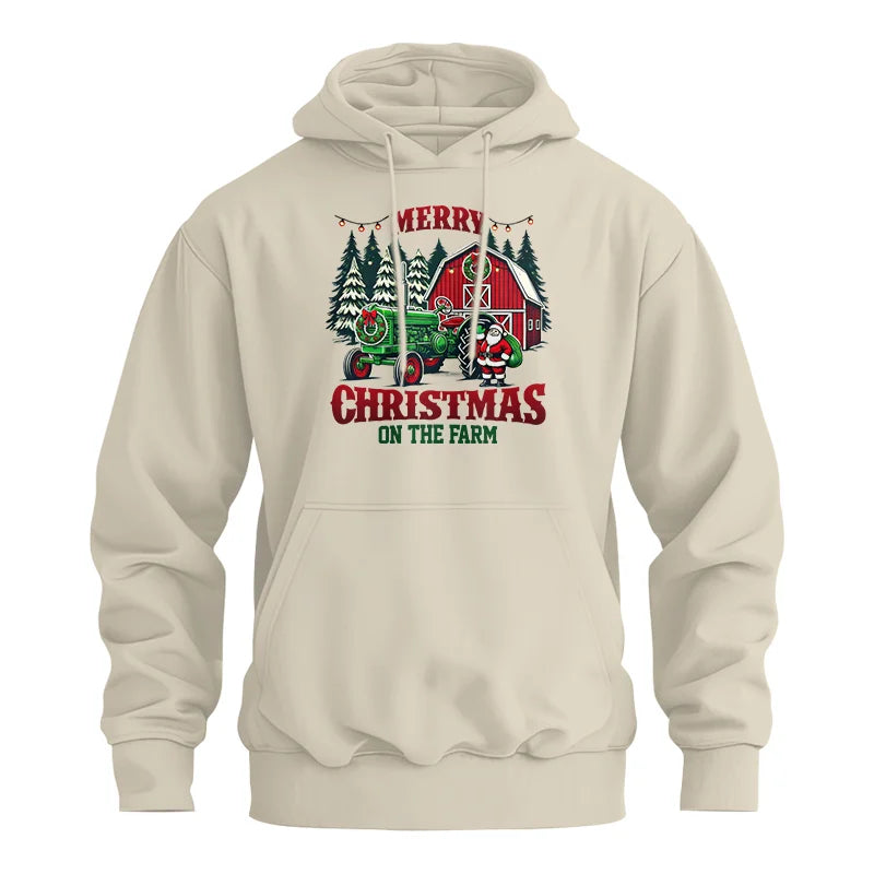 Image of Merry Christmas On The Farm 3 - Unisex Heavy Blend™ Hooded Sweatshirt