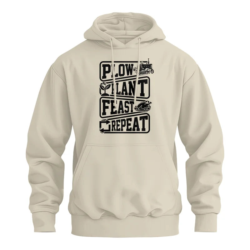 Plow Plant Feast Repeat 1 - Unisex Heavy Blend™ Hooded Sweatshirt