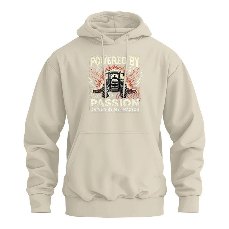 Powered By Passion Driven By My Tractor 4 - Unisex Heavy Blend™ Hooded Sweatshirt