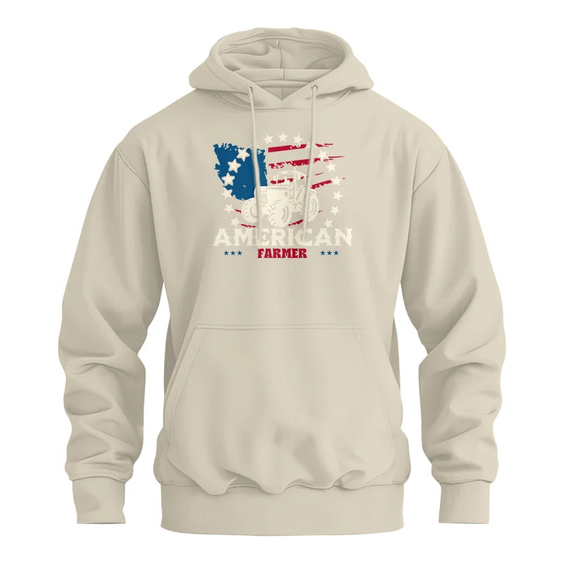 Proud To Be An American Farmer Citizen Veteran - Unisex Heavy Blend™ Hooded Sweatshirt