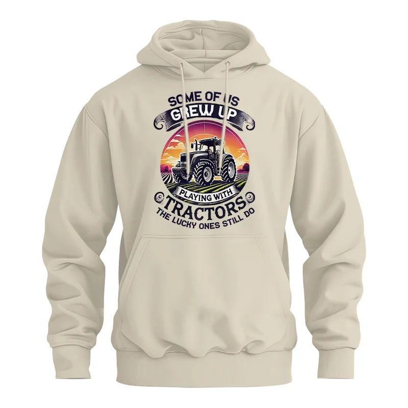 Some Of Us Grew Up Playing With Tractors 4 - Unisex Heavy Blend™ Hooded Sweatshirt