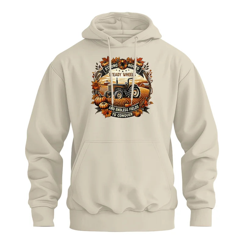 Thanksgiving Farmer Endless Fields To Conquer 1 - Unisex Heavy Blend™ Hooded Sweatshirt