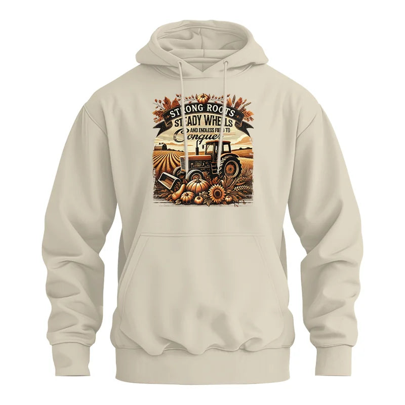 Thanksgiving Farmer Endless Fields To Conquer 2 - Unisex Heavy Blend™ Hooded Sweatshirt