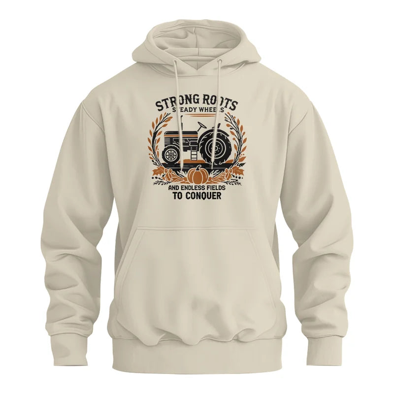 Thanksgiving Farmer Endless Fields To Conquer 3 - Unisex Heavy Blend™ Hooded Sweatshirt