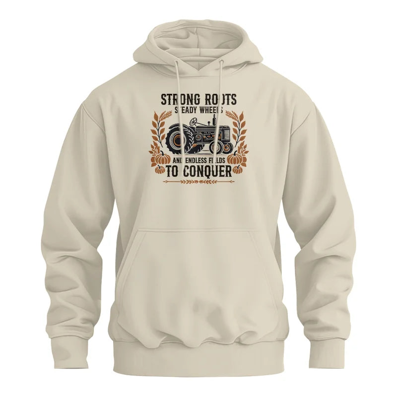 Thanksgiving Farmer Endless Fields To Conquer 5 - Unisex Heavy Blend™ Hooded Sweatshirt