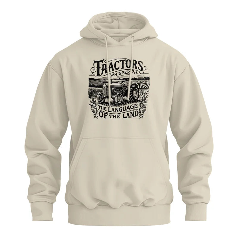 Tractors Whisper The Language Of The Land 1 - Unisex Heavy Blend™ Hooded Sweatshirt