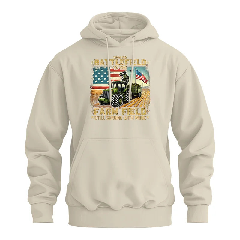 Veteran Farmer From The Battlefield To The Farm Field 2 - Unisex Heavy Blend™ Hooded Sweatshirt