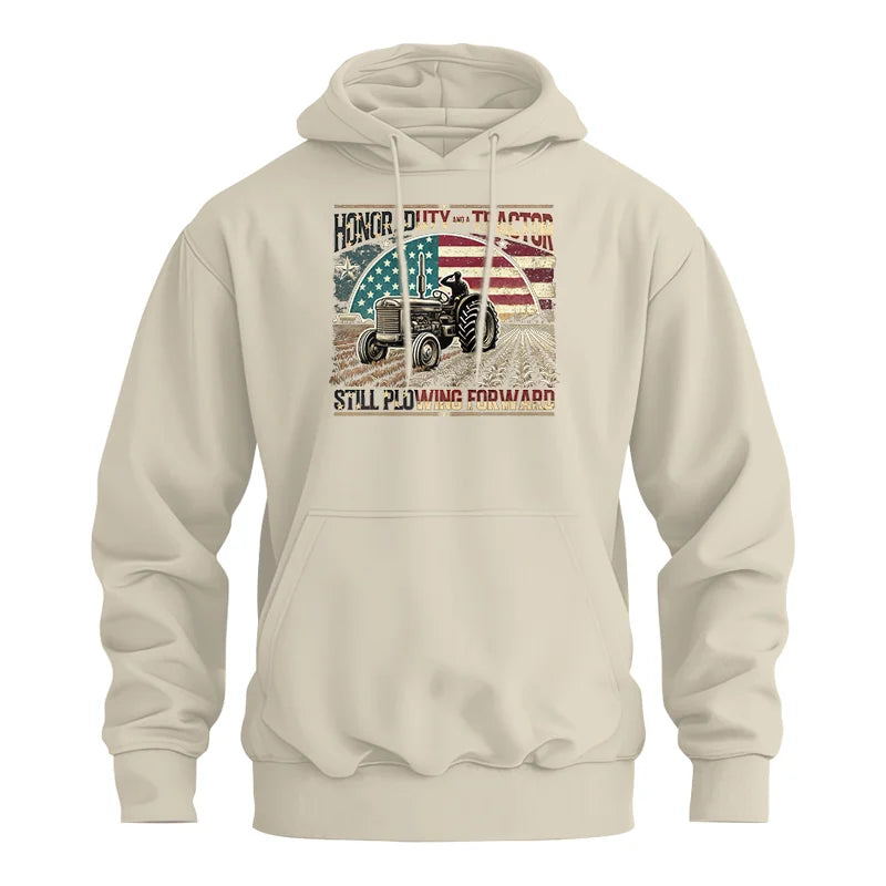 Veteran Farmer Honor Duty And A Tractor 1 - Unisex Heavy Blend™ Hooded Sweatshirt