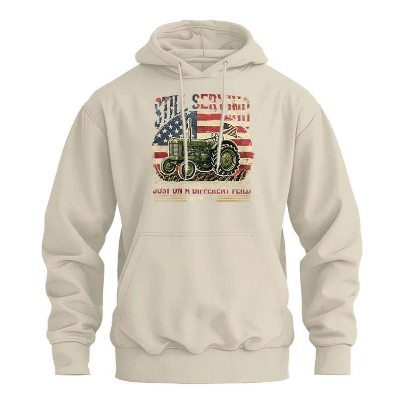 Veteran Farmer Still Serving 10 - Unisex Heavy Blend™ Hooded Sweatshirt