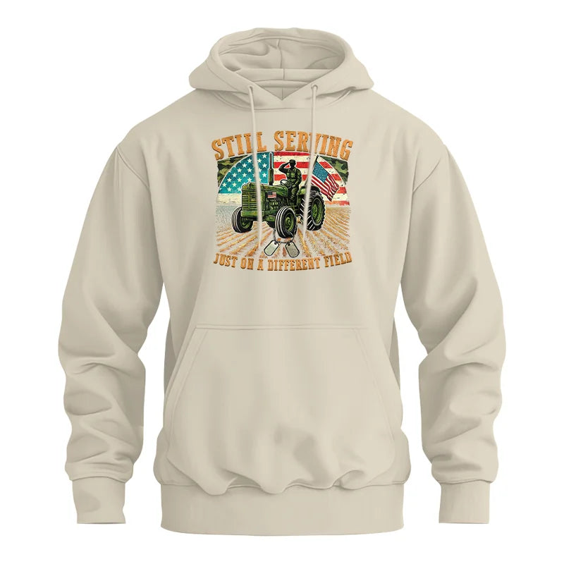 Image of Veteran Farmer Still Serving 9 - Unisex Heavy Blend™ Hooded Sweatshirt