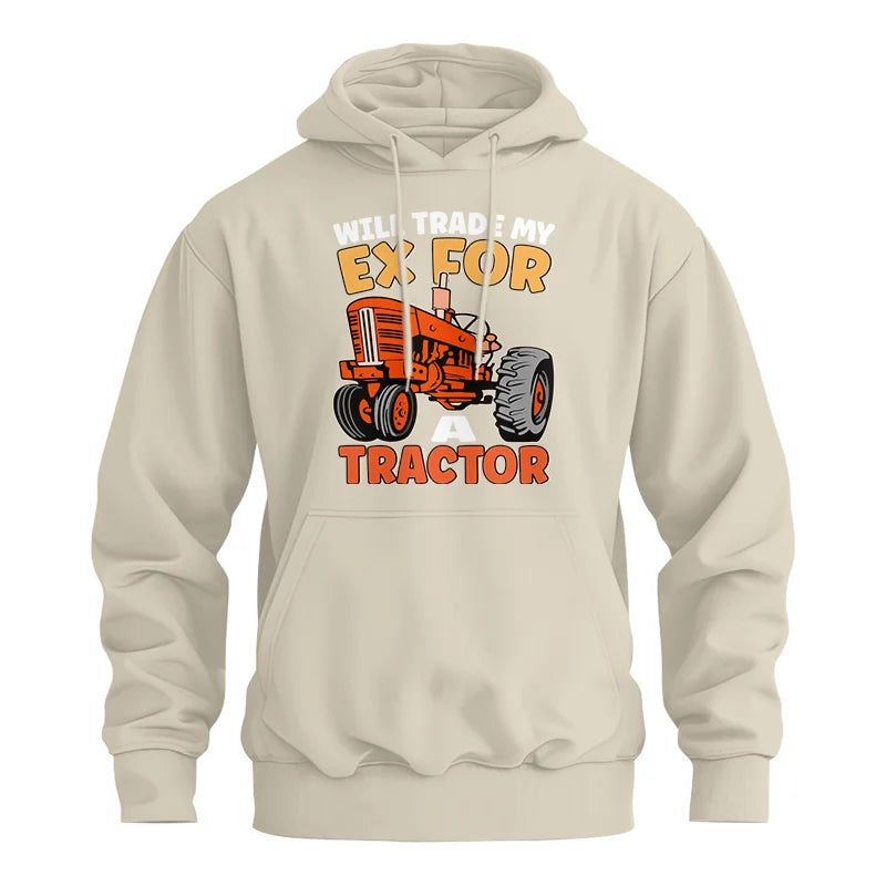 Image of Will Trade My Ex For Tractor - Unisex Heavy Blend™ Hooded Sweatshirt