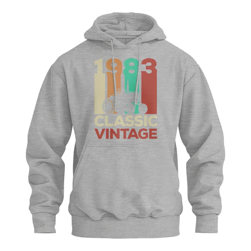 Classic Vintage 1983 - Unisex Heavy Blend™ Hooded Sweatshirt