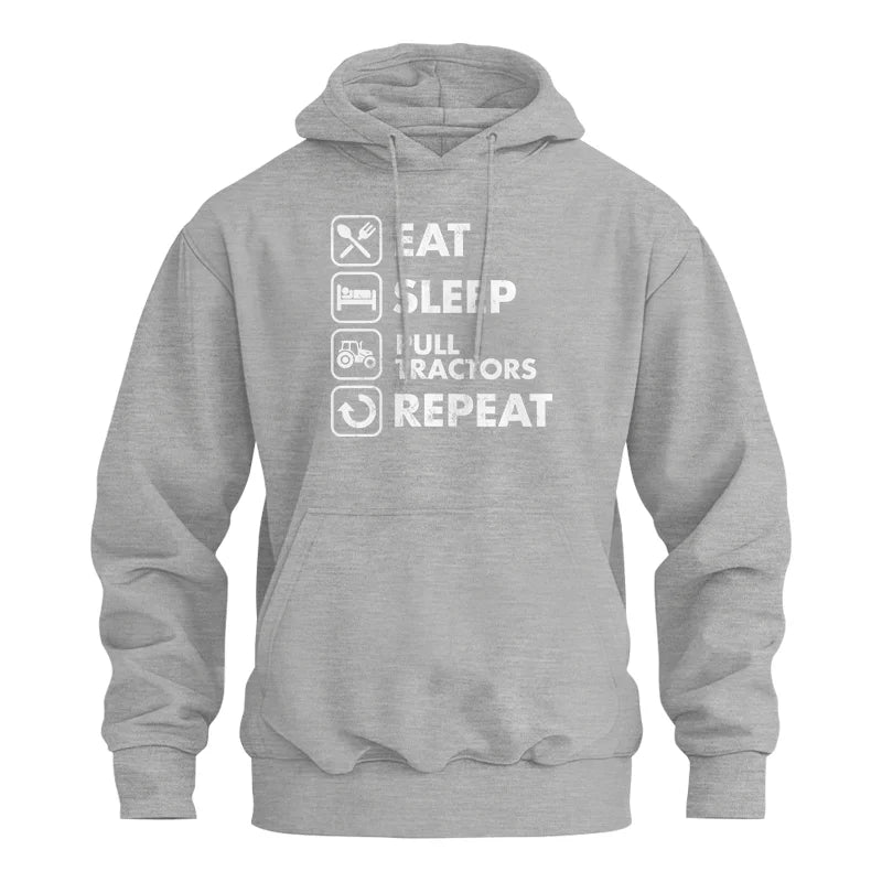 Eat Sleep Pull Tractors Repeat - Unisex Heavy Blend™ Hooded Sweatshirt