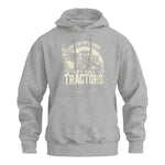 Farmers Don’t Need Superheroes They Have Tractors - Unisex Heavy Blend™ Hooded Sweatshirt