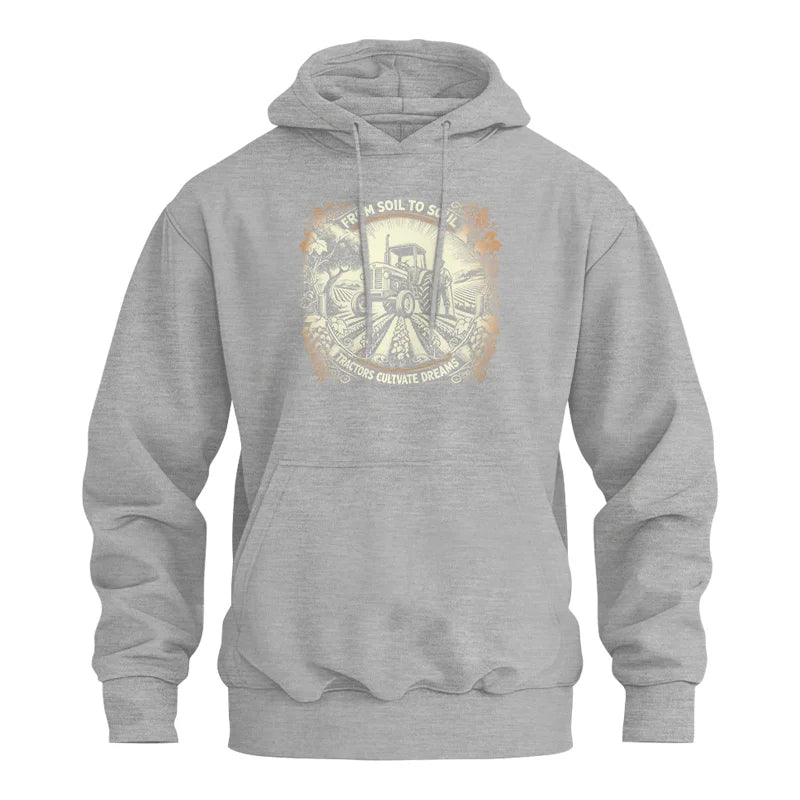 From Soil To Soul_Tractors Cultivate Dreams 2 - Unisex Heavy Blend™ Hooded Sweatshirt